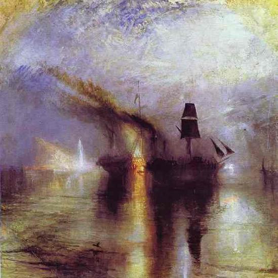 J.M.W. Turner Peace - Burial at Sea. Germany oil painting art